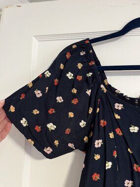 Madewell Floral Print Shirt